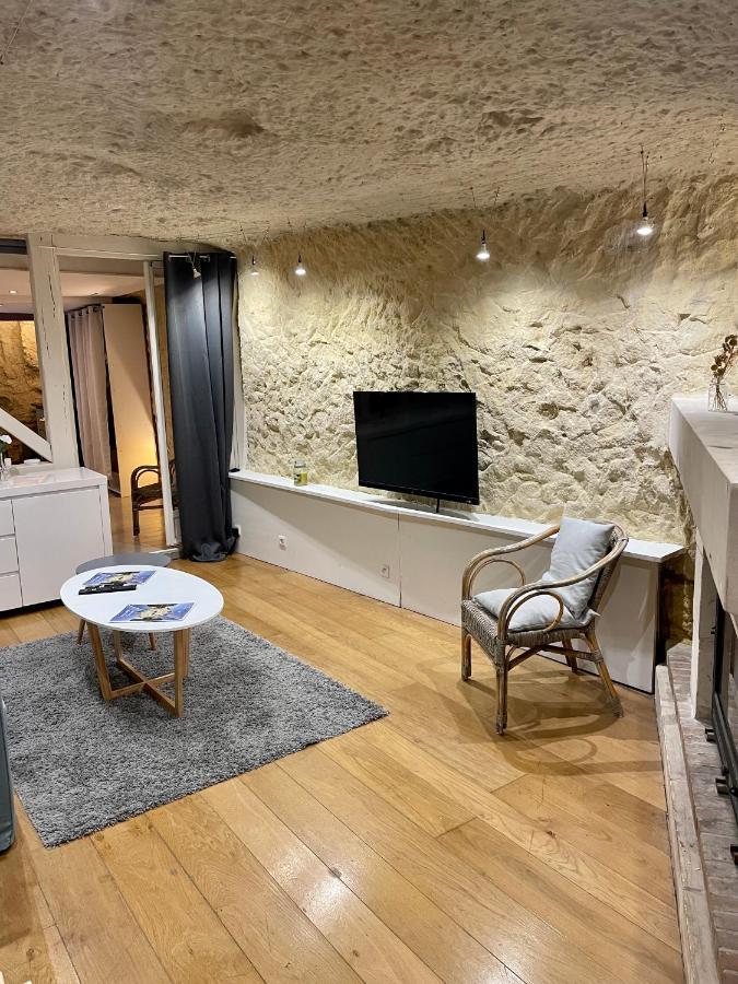 Troglodyte Du Petit Coteau Apartment Vouvray Luaran gambar