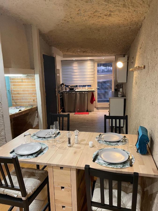 Troglodyte Du Petit Coteau Apartment Vouvray Luaran gambar